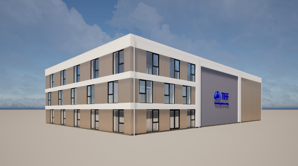 New building under construction: TFF continues to expand